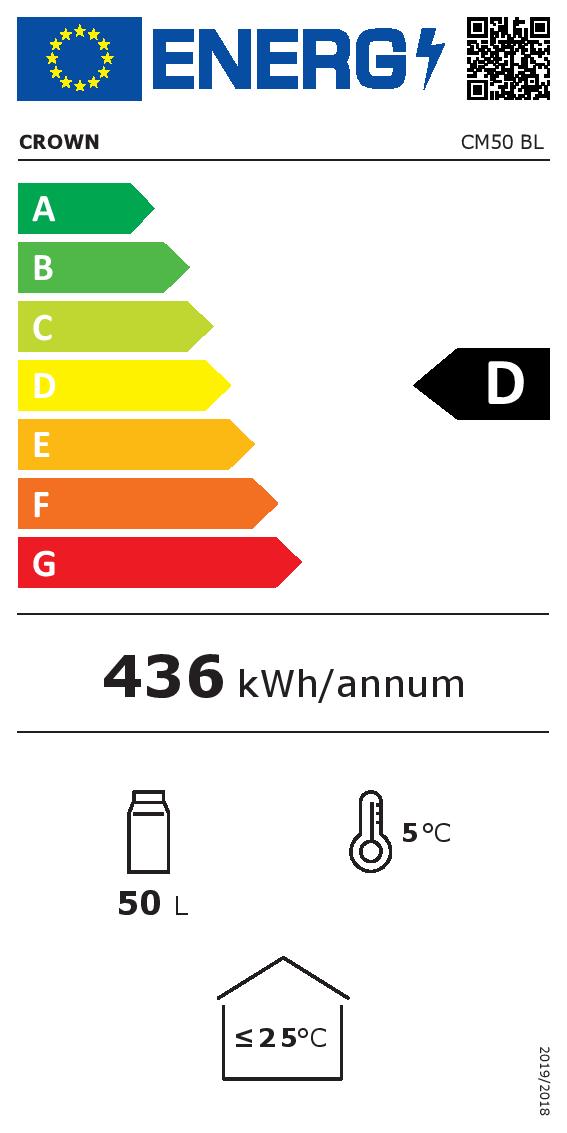 Мини бар Crown CM50 BL